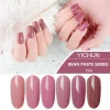 Free Sample Red Bean Paste Series Color Gel Polish UV Gel Manicure Varnish Nail Polish
