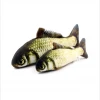 Free Sample Super Lifelike Plush Toy 3D Cat Fish Dear Doll Cotton Pet Toy
