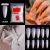 Import French Manicure tip nail seamless ballet transparent toenail nail piece Artificial Falseful Nail Tips from China