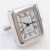 Import Functional watch cufflinks Japanese PC21 watch movement clock cufflinks stainless steel T-bar cufflink clock cuff links from China