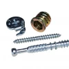 Furniture cam lock fastener Minifix screw nuts joint connector Pre-inserted hanger bolts dowel screw