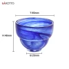 GLASS purple cold sake glass set made in China