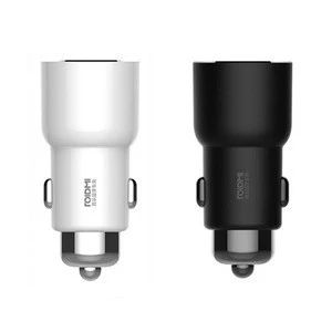 Global Version Xiaomi Roidmi 3S Bluetooth Car Charger for All Car Brands With Music Player FM Transmitter for Android &amp; iOS