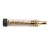 Import Gold creative metal pointed spiral glass smoking pipe detachable from China