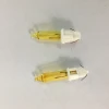 Gold supplier 2.5V 0.17A replacement clear glass bulbs mini Yellow Green Base for Christmas lights decorative