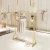 Import Golden color  clothing shop display rack from China