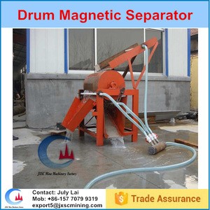 Good price magnetic concentrator, drum magnetic separator for processing coltan/tantalite/columbite/tin/limonite/chromite