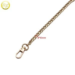 Good quality bag handle metal chain metal strap chain wallet parts