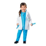 Good quality doctor kids role play kids costume doctor children doctor costume