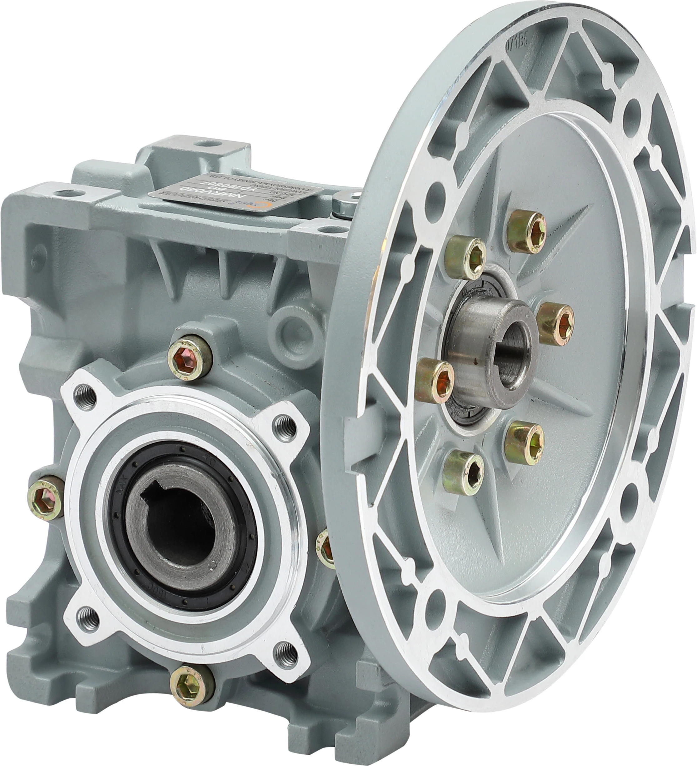 Good quality R series helical gearbox with shaft helical gearbox
