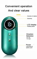 Gradient Color 35000rpm Cordless Portable Electric Nail Drill Machine Rechargeable e file Nail drill Manicure Pedicure Set