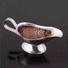 guangdong kingkong Wholesale restaurant stainless steel tableware personalized sauce mini gravy boat