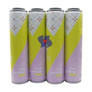 Guangzhou manufacturer wholesale diameter 57/65 hair care empty can aerosol spray tin cans