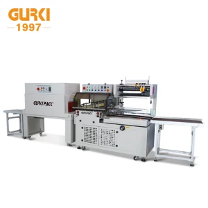 Gurki fully cosmetics automatic heat shrink wrapping machine
