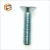 Import Gurth Plated Carbon Steel Hex Stainless Steel Grade 10.9 DIN7991 Flat Head Screw Supplier from China