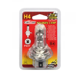 H4 Halogen Xenon Lamp 12V55W High Beam Low Beam Fog Lamp Truck Headlight Brightening Halogen Lamp For Car
