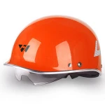 Half Face Alert Lights Helmet  Safe Helmet light up Bike electric scooter LED Safety Helmets