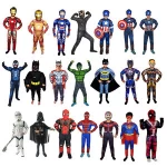 Halloween children's clothing beauty team bat spiderman boy kid jumpsuit anime cosplay costume