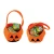 Import Halloween decorations  party decorations plastic  treat candy  halloween  pumpkin bag from China