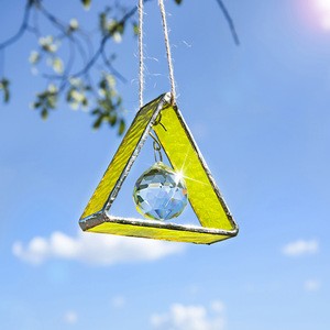 H&amp;D 30mm Crystals Ball Prisms Window Suncatcher Stained Glass Tripod Figurine Rainbow Maker Collection For Home,Garden,Car Decor