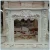 Import Hand carved nude woman white marble fireplace for sale from China