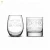 Import Hand Etched 10oz Rocks Glass, Made in China, Highball Gifts, Sand Carved from China