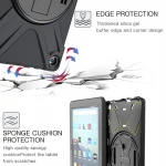 Handle Stand Case Cover with hand strap and shoulder belt For Amazon Kindle Fire HD 8 2020 Kids Tablet Protector Shell