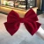 Import Handmade Barrette Outfit Hair Accessory Vintage Large Bow fabric Hair clip women velvet fabric big bowknot hair pin from China