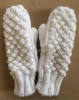 Handmade Knitting Chunky Acrylic Classic Fleeced Women Winter Glove Mittens