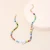 Import Handmade Rainbow Necklace Seed Bead Baroque Pearl Necklace Women Accessories from China