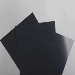 Hard pvc sheets black pvc plastic sheet board used in the field of environment protection