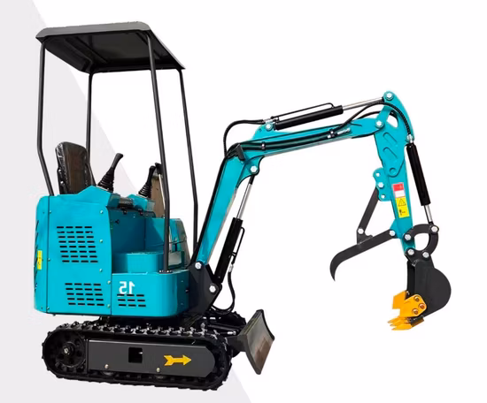 Hc15 1.5 Ton Crawler Excavator with Euro V/EPA Certification for Export to Europe and America, Small Excavators
