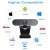 Import HD USB webcamera Video Chat Recording Mic with Microphone for PC Computer Free Driver Auto Focus Zoom Webcam from China