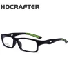 HDCRAFTER sport TR90 slim square men and women silicone eyewear