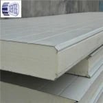 heat insulation pu sandwich panels/sip polyurethane panel sandwich for prefab house