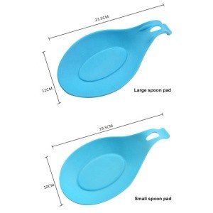 Heat Resistant Silicone Spoon Rest Spoon And Fork Silver Spoon Holder