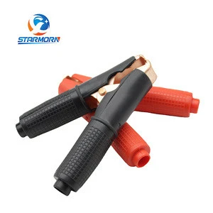 Heavy Duty Copper / Iron  Battery Alligator Clamps/ Strong Alligator Clips for Car
