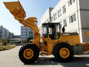 Heavy equipment best selling china 4 wheel drive front end loaders 5 ton wheel loader ES953
