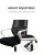 Import Height adjustable reclining ergonomic back support chair high back office chair from USA