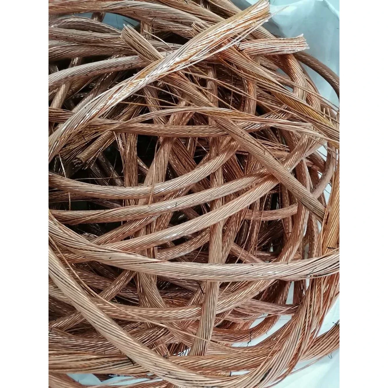 High copper content 99.99 purity waste copper wire