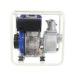 High Flow Capacity 4 inch 6.3KW chongqing diesel engine water pump