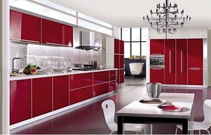 High Glossy and Modern UV MDF acrylic composite sheet for Kitchen Cabinet