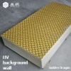 High Glossy Flexible Plastic Marble Wall Panel Board UV Coating Marble Sheet for Villa