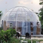 High impact resistance transparent bubble tent hotel outdoor large polycarbonate tents house