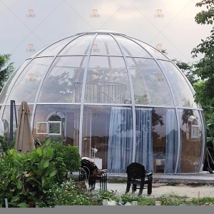 High impact resistance transparent bubble tent hotel outdoor large polycarbonate tents house