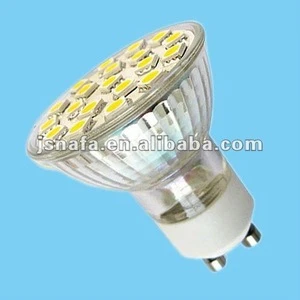 high power 3.5 W Aluminum housing GU10 LED lamp cup