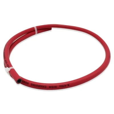 High Pressure 36" Inch R134A Flexible Red Rubber Hose