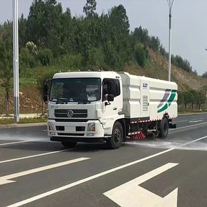 High Pressure Road Washing And Sweeping Truck/Vacuum Road Sweeper Truck/Street Cleaning Truck for sale