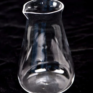 High Purity Customized Clear Quartz Glass Beaker with Spout and Scale