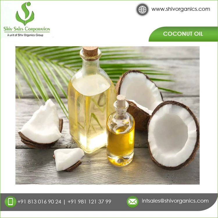 High Quality 100% Pure  & Natural Coconut Cold Press Carrier Oil
